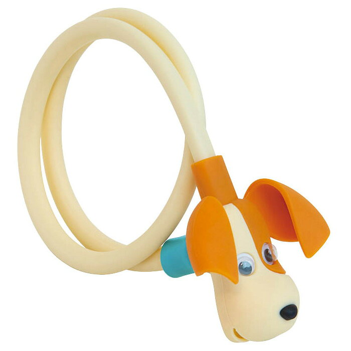 ビスケットをかじる犬をモチーフにした、ツートンカラーの可愛らしいケーブルロックが新登場！シリコーンゴムの持つ無限なデザイン力を活かし「もっと駐輪場で存在感あるロックが作れないか」といつものようにクレイ(粘土)で試作していたら、目の前の愛犬が目に入り誕生した今やTS BIKEの看板犬です。商品のカラー・サイズについて商品のカラーはディスプレイの種類等により、実物と異なって見える場合がございます。掲載商品の仕様、ロゴ等のデザインは改良のため、変更される場合がございます。また、メーカーが発表していない寸法や個人的なフィット感についてはお答えいたしかねます。あらかじめご了承ください。沖縄県への送料について 沖縄県への発送に送料無料は適用されません。購入金額に関わらず1,650円（税込）が通常送料に別途加算されます。