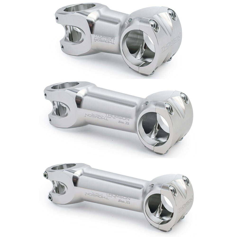 トムソン ELITE X4 STEM 31.8mm 10° シルバー