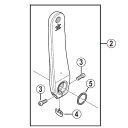 [2]左クランク 172.5mm 2351SH