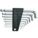 KTC HG ボールポイントL形スタンダード 六角棒レンチセット (首下ショートタイプ)(9本組) 【自転車】【メンテナンス】【KTC】