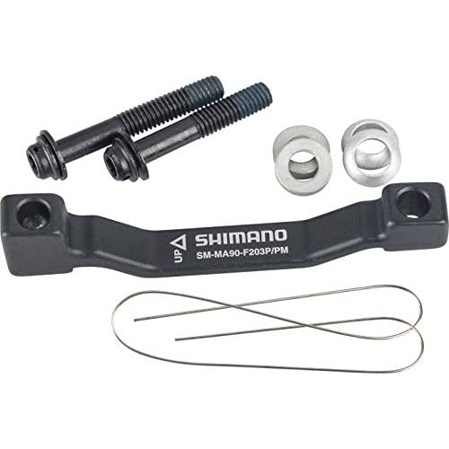 SHIMANO シマノ MOUNT ADAPTER マウントアダプター SM-DBADT P/D フロント フラットマウント 160mmローター用(ISMMAF160PDA)(4524667350620)