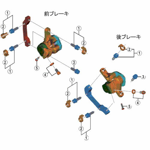 Tire Tube Set - 【M便】[1]アダプター固定ボルト（M6×18.7）＆ リング