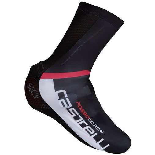 【現品特価】カステリ 16031 AERO RACE SHOECOVER MR 101.ブラック/ホワイト 【現品特価】カステリ 16031 AERO RACE SHOECOVER MR 101.ブラック/ホワイト