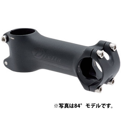 ディズナ V-シェイプ(ステルスロゴ) ステム 31.8mm 73° マットブラック【自転車】【ロードレーサーパーツ】