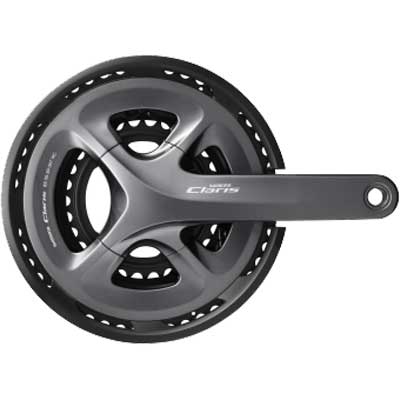 シマノ クラリス クランクセット FC-R2030 CG 50×39×30T チェーンガード付【自転車】【ロードレーサーパーツ】 シマノ クラリス クランクセット FC-R2030 CG 50×39×30T チェーンガード付【自転車】【ロードレーサーパーツ】