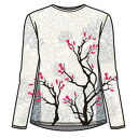 テリー ソレイルフロウトップ チェーンブロッサムWH レディース