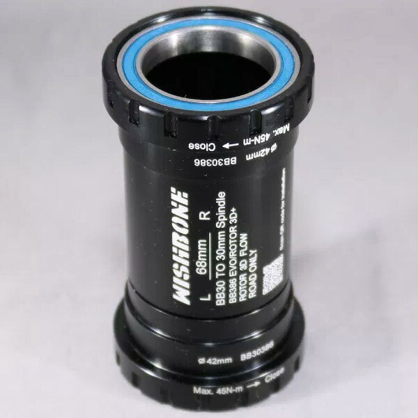 ワールドサイクルのウィッシュボーン BB30386 42mm/68mm ボトムブラケット｜アングル2