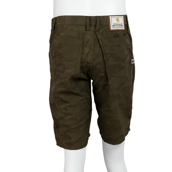 カペルミュール ハーフパンツ カモフラ オリーブ　Point15倍