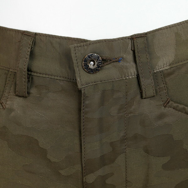 カペルミュール ハーフパンツ カモフラ オリーブ　Point15倍