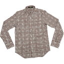 ロコゴワ ロコ自転車シャツ ブラウンチェック レディース