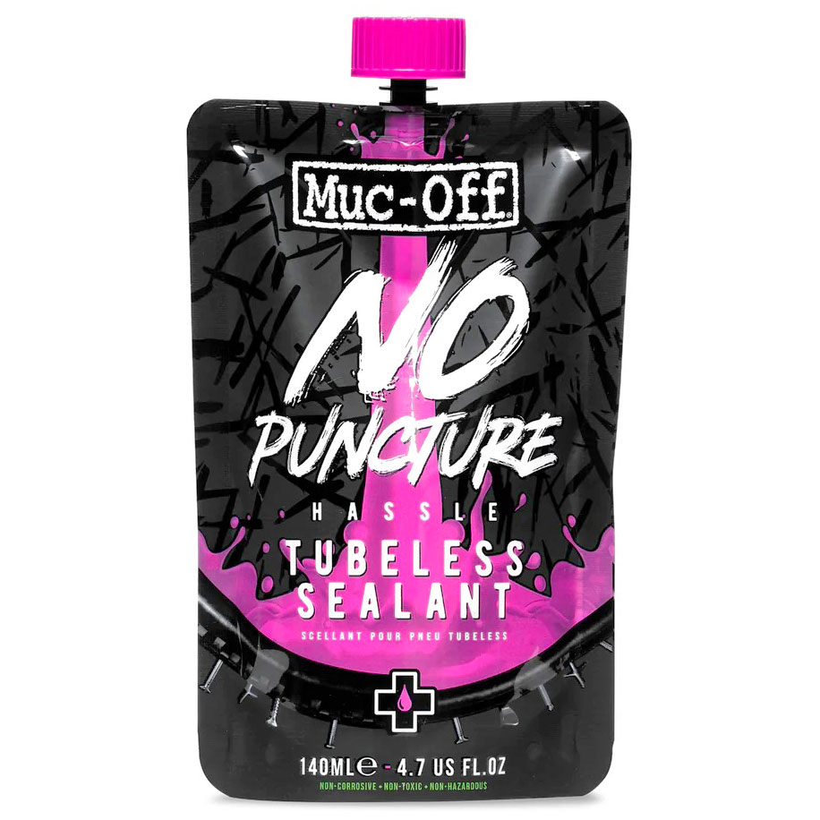 マックオフNOPUNCTUREHASSLETUBELESSSEALANTONLY140mlパウチ