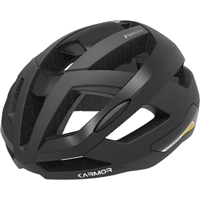 Karmor ワールドサイクル クロスバイク ヘルメット Fianza フィアンザ パールイズミ ブラック クリンチャー カーマー