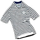 セブンイタリア Stripe Lady Jersey ホワイト/ネイビー レディース(4)
