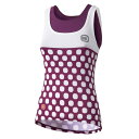 【SALE】ドットアウト レディース Dots W Top 452.バイオレット/ホワイト