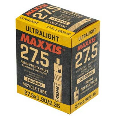 マキシス 20×1.5〜1.75 仏式 (36mm) ウルトラライト チューブ