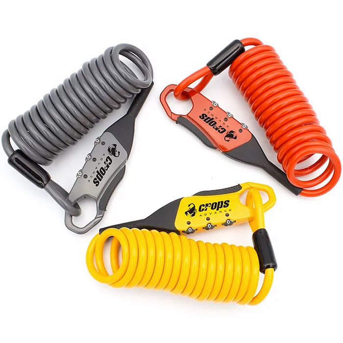 クロップス Q5-COCON(ココン) ダイヤル式 ワイヤーロック 1800mm