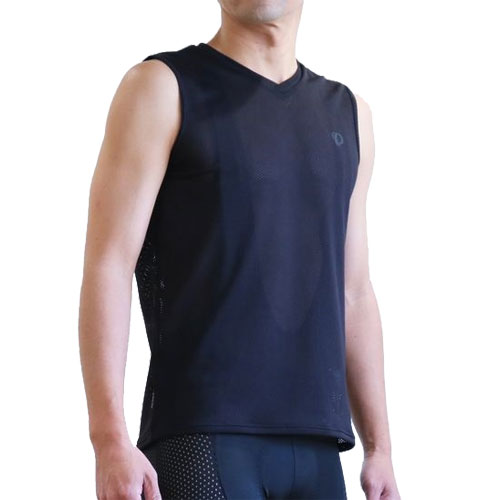【代引不可】パールイズミ【160】ベンチレーションノースリーブ1.ブラック20200910【予約商品】