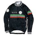 セブンイタリア Classic Smile LS Jersey ブラック