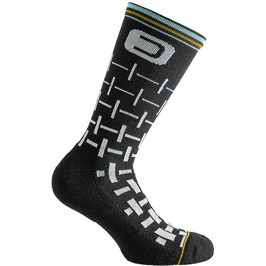 ドットアウト Stripe Sock(FW/A21) 910.ブラック/ホワイト