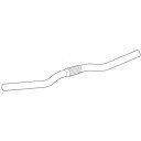 日東 B206AA バークランプ径:25.4mm MTBハンドル シルバー