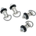 本所工研 環付 5mmステンレスダルマネジ(4個セット)
