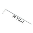 【M便】ホーザン W-110-2 ボールポイントレンチ(単品)