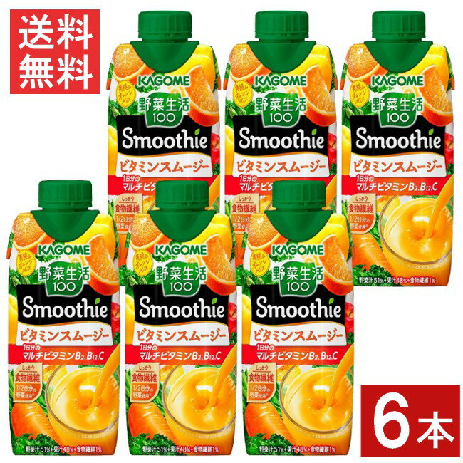  100 Smoothie ӥߥ󥹥ࡼ &Х󥷥Mix 330ml 6