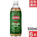 アサヒ飲料 ウィルキンソン ジンジャエール 500ml 6本