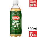 アサヒ飲料 ウィルキンソン ドライジンジャエール 500ml 6本
