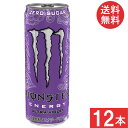 アサヒ飲料 モンスター ウルトラバイオレット 355ml×12本 グレープフレーバー