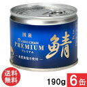 伊藤食品 あいこちゃんプレミアム 鯖水煮 食塩不使用 190g×6缶 国産