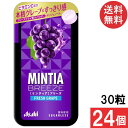 ミンティアブリーズ フレッシュグレープ 30粒 24個セット アサヒグループ食品