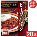 新宿中村屋 ビーフハヤシ 濃厚デミグラス仕立て 180g×20箱 (5箱×4ケース)