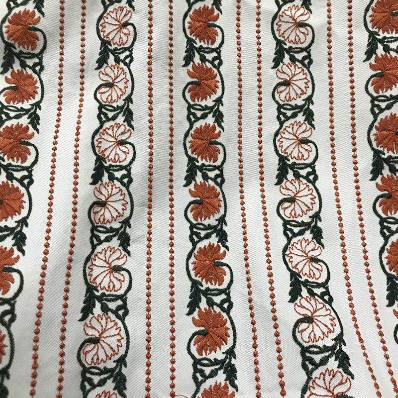 乐天商城 - レース生地 マスク用生地 綿100% L061 カット 花柄 刺繍 コットンレース ワークレース130cm*30cm