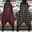 大きいサイズ オーバーオール パンツ 春秋レディース サロペット ゆったり LPCA029(4色M-XL)