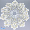 チュールレース DIY 手芸用 縁飾り パイピングテープ レース 花柄 手作り 生地 ハンドメイド 単位4m B014