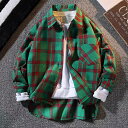 キッズ 子供服 チェックシャツ キッズシャツ トップス アウター カジュアル 男の子 春秋 ゆったり 可愛い ジュニア 長袖 薄手 チェック柄 KCFA026