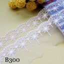 チュール チュールリボン リボン 幅広 手芸用 手芸 レース生地 刺繍 レース 布 レーステープ パイピングテープ 花柄 手作り ハンドメイド diy 手芸用品 縁飾り 衣装 生地 おしゃれ かわいい 幅約10cm 単位4m B300