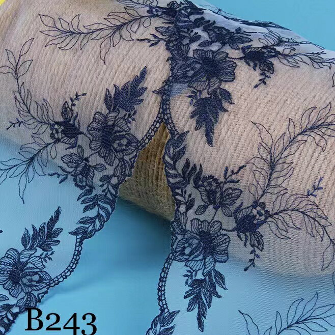 チュールレース DIY 手芸用 縁飾り パイピングテープ レース 手作り 生地 ハンドメイド 単位1m B243