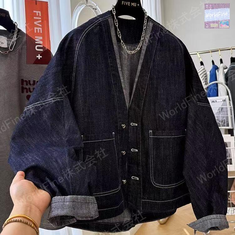 乐天商城 - レディースジャケット デニム レディース ジャケット ジージャン 長袖 春秋 アウター デニムジャケットレディース デニムジャケット レディースアウター 着痩せ きれいめ 秋 秋物 トップス 羽織り お洒落 レトロ風 カジュアル 体型カバー 20代 30代 40代 50代 LCGA031(L-4XL)