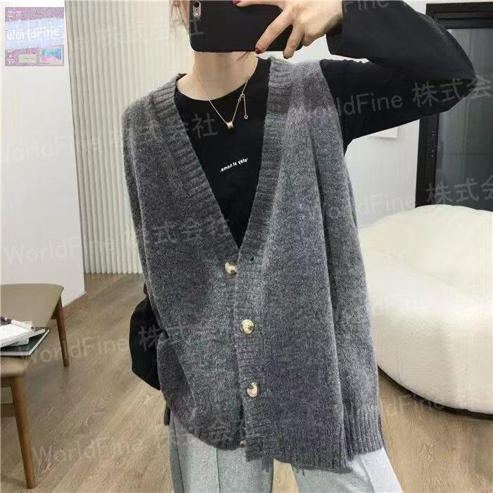 乐天商城 - ニット ベスト レディース おしゃれ 秋 冬 大きいサイズ ニットベスト レディース 前開き ノースリーブ vネック トップス 秋 冬 ジレ オフィス カジュアル コーデ ベスト 着回し ゆったり 重ね着 かわいい LCGA036(6色S-6XL)