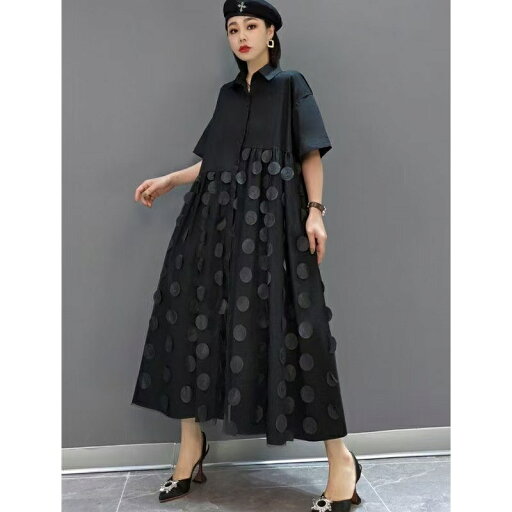 レディース シャツワンピース ロング 半袖 ロングワンピース ロングワンピ シャツワンピース シャツワンピ フリルワンピース 切り替えワンピース 異素材ドッキングワンピース フリル 個性的 個性派 大きいサイズ 切替 可愛い フリーサイズ LWGA064(フリー) レディース シャツワンピース ロング 半袖 ロングワンピース ロングワンピ シャツワンピース シャツワンピ フリルワンピース 切り替えワンピース 異素材ドッキングワンピース フリル 個性的 個性派 大きいサイズ 切替 可愛い フリーサイズ LWGA064(フリー)