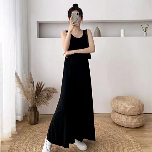 無地 ワンピース 夏ワンピース ロング丈 黒ワンピース ロング丈ワンピース 夏 ノースリーブ クルーネック ワンピ aライン 黒いワンピース オシャレワンピース かわいい シンプルワンピース おしゃれ お洒落 かっこいい ロングワンピース 大きいサイズ 大人女子 無地 SLWC026 無地 ワンピース 夏ワンピース ロング丈 黒ワンピース ロング丈ワンピース 夏 ノースリーブ クルーネック ワンピ aライン 黒いワンピース オシャレワンピース かわいい シンプルワンピース おしゃれ お洒落 かっこいい ロングワンピース 大きいサイズ 大人女子 無地 SLWC026