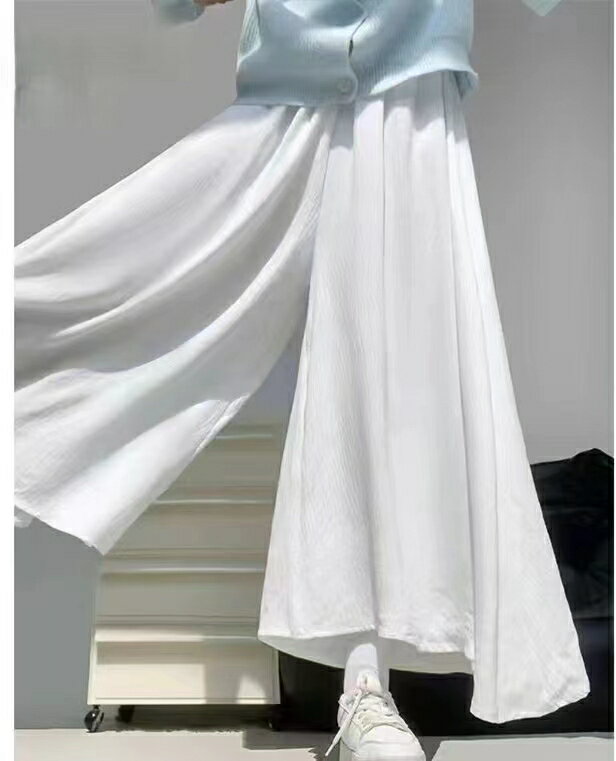 ワイドパンツレディース薄手夏のズボ...