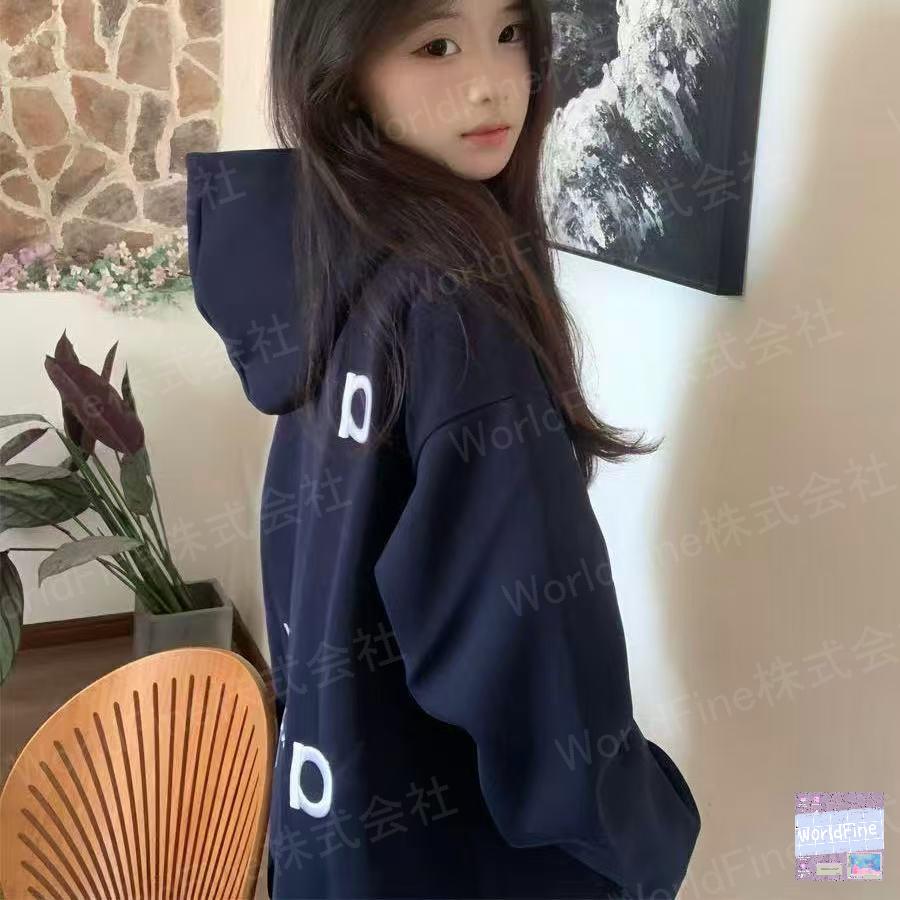 乐天商城 - 裏起毛あり 裏起毛なし 選択可 レディースパーカー トレーナー 可愛いパーカー フェミニン レディーストップス フード付き レディース洋服 普段着 英文字 秋冬パーカー レディーストレーナー フード付きトレーナー 秋 秋服 長袖 ゆったり 体型カバー SLUD093(2色M-2XL)