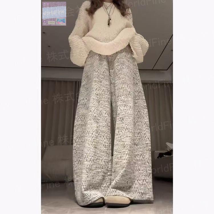 乐天商城 - ワイドパンツ レディース 秋 大きいサイズ レディースイージーパンツ お洒落 ウエストゴム レディースワイドパンツ イージーパンツ カジュアルパンツ らくちんパンツ ロング ボトムス ワイドパンツレディース 楽ちん 大きい レディースボトムス ゆったり LPGA094(2色L-6XL)