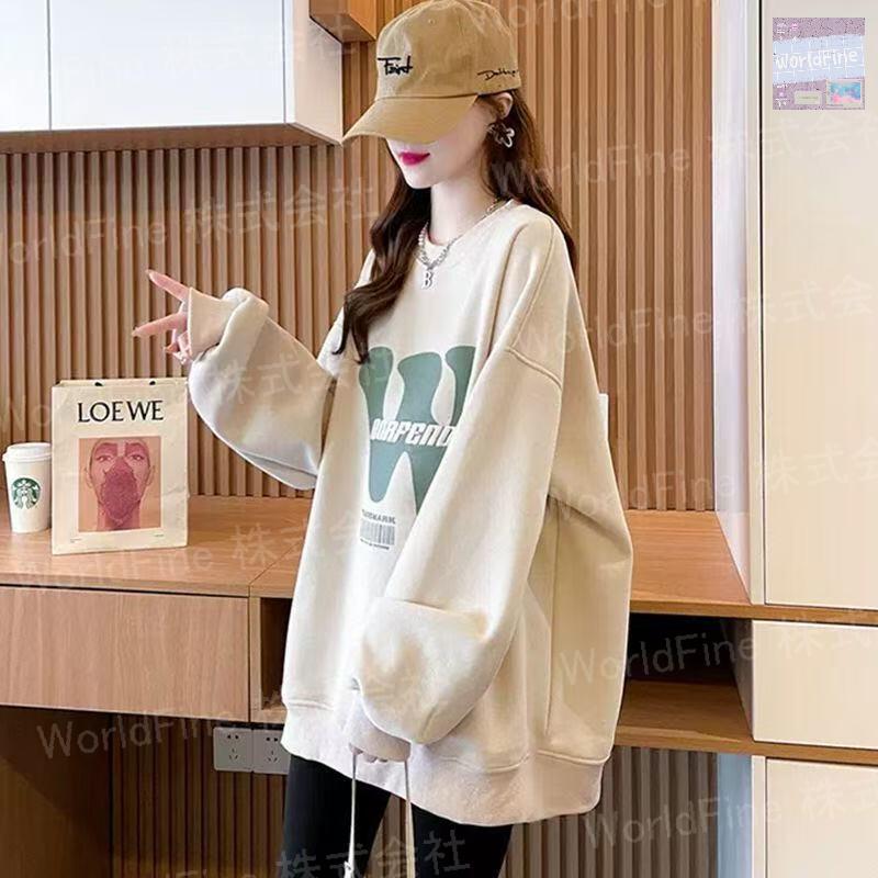 トレーナー レディーストップス 薄手 大きいサイズトップス レディース洋服 普段着 レディーストレーナー 可愛いトレーナー 春 秋 秋服 春服 冬服 長袖 ゆったり 体型カバー カジュアル 大人コーデ 大人カワイイ お出かけ 裏起毛あり 裏起毛なし 選択可 LUGA160(3色M-3XL)