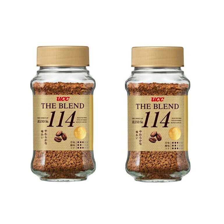 UCC ザ ブレンド 114 70g 2個セット インスタントコーヒー 瓶