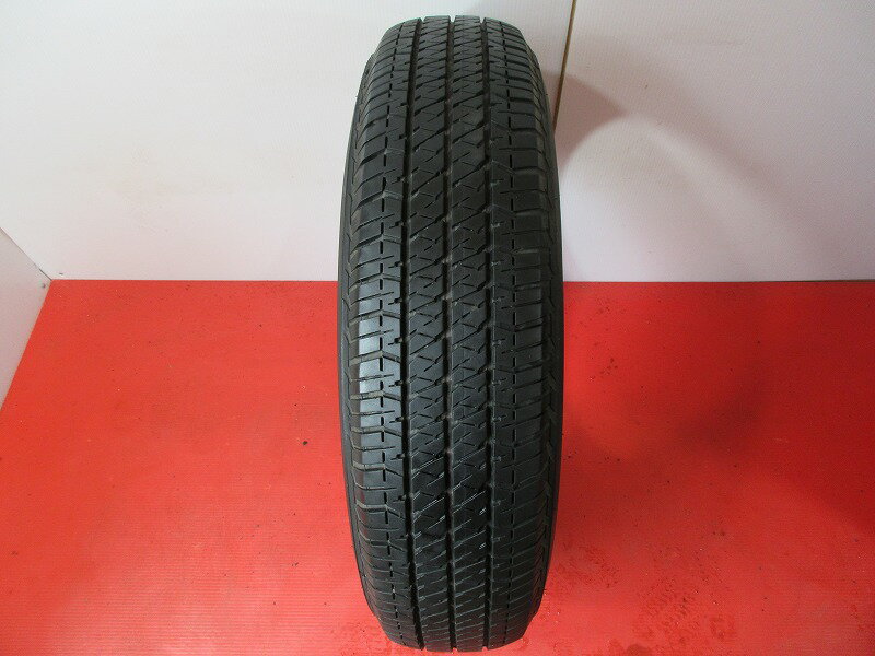 【中古】◆ブリヂストン　DUELER H/T ◆ 175/80R16 91S　8分山 2018年製 1本 ノーマル 【秋田発 送料無料】 BRIDGESTONE　DUELER H/T　15インチ 中古タイヤ AKT-A0340