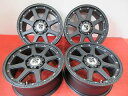 【中古】◆XTREME-J◆ 17x7.5J +25 6穴 139.7PCD 4枚 中古アルミホイール 【秋田発 送料無料】17インチ テーパー座 AKT-B-0238